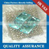 T0912 Fox Head Cheap Rhinestone Beaded Patches;china Beaded Rhinestone Patches;wholesale Beaded Rhinestone Patches thumbnail-1