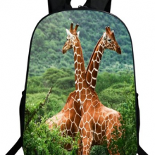 Wholesale Cheap Lightweight High Quality Polyester Printed Animal Backpack for Children thumbnail-3