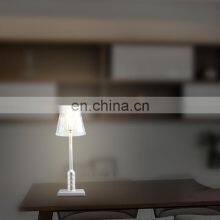 American Style Rechargeable Battery LED Desk Lamp Dimmable Modern Hotel Table Light