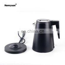 Honeyson New 5 Star Hotel Supplies Luxury Black 0.8L Cordless Electric Kettle thumbnail-2
