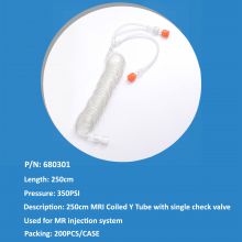 350PSI MR Low Pressure Coiled Tube, Patient Line, Y-Tube, MRS 222 tubing