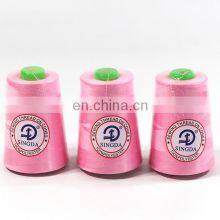 China Sewing Thread Manufacturers Industrial 100% Spun Polyester Sewing Thread 40/2 Benang Jahit Nilog