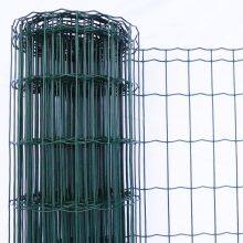Green PVC Welded Wire Steel Mesh Euro Fence thumbnail-4