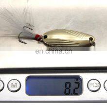 Metal Hot Selling Artificial Sequins Metal Bass Fishing Spoon Lures Pesca thumbnail-5