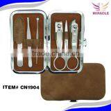 Small Matt PU Manicure Case Set de Manicure