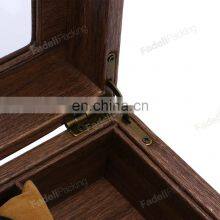 Hot- Selling Watch Case Display 3 Slots Wooden Watch Box Packaging With Lock thumbnail-4