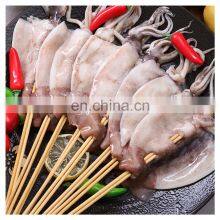 Wholesale Frozen Squid Fillet Skewer for Export