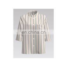 2022 New Design Stripe Yarn-dyed Fabric 100% Cotton for Shirt