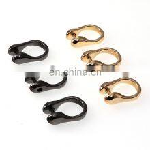 Bag Accessories Horseshoe Metal Removable Buckle Alloy Detachable Screws Opened D Ring thumbnail-3