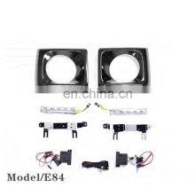 Flyingsohigh Foglight Cover Light E89 LED Silver Car Lamp For Mercedes Benz G Class W463 2002-2016 thumbnail-4