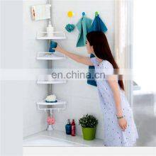 No Punching Shelf in Balcony Corner Indoor Special Corner Storage Rack Rotating Storage Rack thumbnail-3