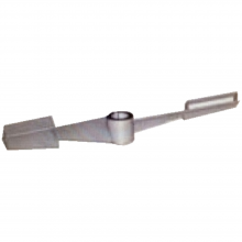 Double-paddle Agitator Integral Paddle Impeller With Subsidiary Blades
