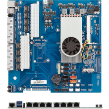 Rack Mount 1U Network Computer Intel 1037U DDR3 1600 4 SATA3.0 8xRJ45 GbE LAN PfSense Router Cybersecurity Hardware thumbnail-2