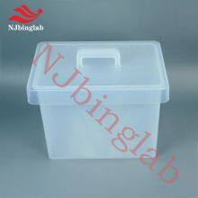 NJbinglab PFA Acid Tank for Soaking and Claning of Lab Vessels, With Lid thumbnail-2