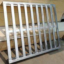 Custom Heavy Duty Galvanized Steel Pallet for Forklift and Warehouse Storage thumbnail-1