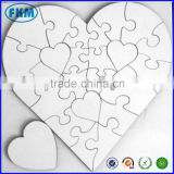 Heart-Shaped Sublimation Jigsaw Puzzle China Wholesale