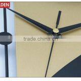 Harp Shaped Creative Fashion Quartz Analog Wooden Wall Clock thumbnail-5