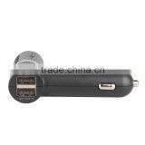 2015 Newest Bluetooth Hands-free Car Stereo FM Transmitter With 5V/4.2A Dual USB Car Charger thumbnail-5