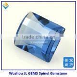 wholesale fancy rectangle synthetic blue gemstones spinel