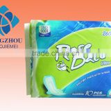 260mm sanitary napkin/sanitary pad/sanitary towel/feminine hygiene with cottn surface,without wings