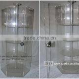 Custom Rotating Acrylic Jewelry Display Case ,acrylic Display Case Rotating Wholesale