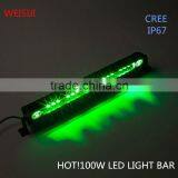 Hottest and Smart Design IP67 Colorful Lighting 100w Led Light Bars for Cars Supplier's Choice thumbnail-1