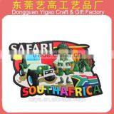 Personalized Attractive Design 3d Embossed Trouist Fridge Soft Magnet thumbnail-1