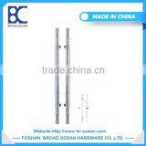 YX-3280 Cheap Stainless Steel Double Sided Tubular Door Handle Set thumbnail-1