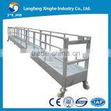 Aluminum 6m 630kg Construction Hoist Suspended Platform ZLP630 / Lift Gondola / Cradle Rental thumbnail-2