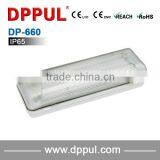 2016 Newest Rechargeable Emergency Bulkhead DP660 2x8w IP65 Bulkhead Fluorescent Tube thumbnail-1