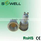 3W/5W/7W Gu10 30000hours 2 Years Warranty CE RoHS Aluminum COB LED Spot Lighting Lamps