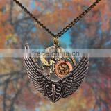 Latest Hot Design Antique Gold Pendant Chain Necklace Jewelry