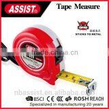 Red Color 5m Length Wothout Stop Tape Measure Promotional Pocket Carpenters Measuring Tools