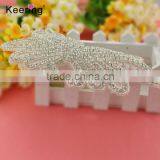 Keering Hotsale Iron on Rhinestone Applique for Women Dress WRA-050 thumbnail-4