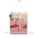 Durable Wall Decorative Fabric Hanging Bag With Pocket thumbnail-1