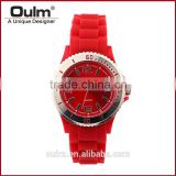 Oulm quartz silicone watch, cheap watch wholesale, woman watches 2014
