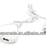 3port USB 2.0 Hub Black PC,Notebook 45 cm Cable thumbnail-1