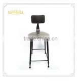 2016 popular round bar high chair,round bar stool high chair,round metal bar chair