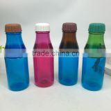 new style 400ml plastic water bottle colorful multi function bottle 100% BPA free