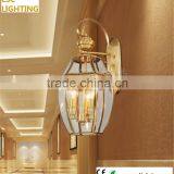 Copper Light Wall Lights in Aisle