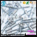 HIGH QUALITY OPEN END MANUFACTURER PROTRUDING CROWN HEAD ALUMINUM POP PEEL TYPE RIVETS thumbnail-3