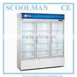 Store and Mall Transparent Glass Display Fridge thumbnail-2
