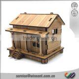 Bamboo Pattern MDF 3d Wooden Puzzle Toys thumbnail-3