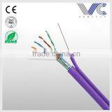 Frankever Purple FTP CAT5E With Messenger Lan Cable
