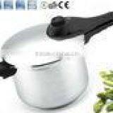 100% Safety Gurantee 18/8 Stainless Steel Cookers Commercial Pressure Cooker ASA 22cm 4L With Long Bakelite Handle