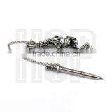 Best Selling Fashion Stainless Steel Vintage Arrow Dargon Pendant thumbnail-2