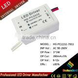 3x1w Led Ceiling Light Driver