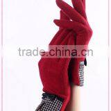 ZF3005 Genuine Cheap Wool Lady Dress Fashion Gloves thumbnail-1