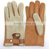 Hot New Products For 2016 Knitted Back Ladies Fashion Leather Glove thumbnail-1