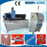Fiber laser metal cutting machine for stainless steel , carbon steel